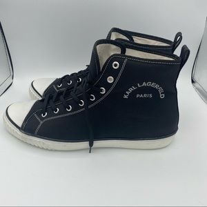 Karl Lagerferd Paris lace-up vamp